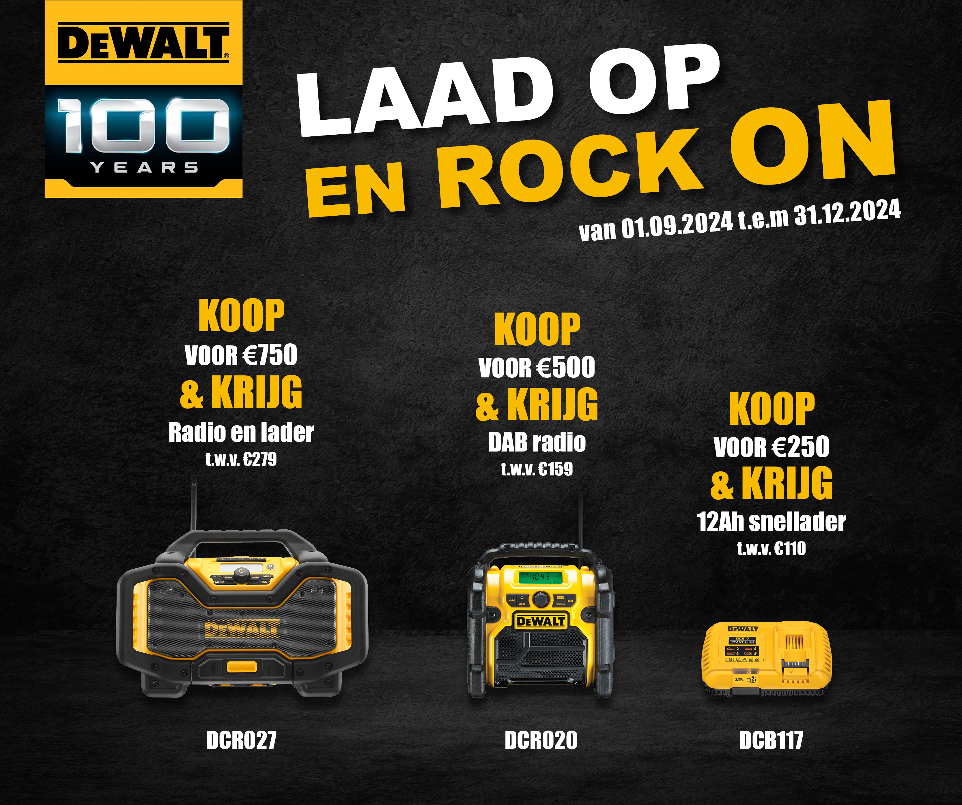 dewalt actie