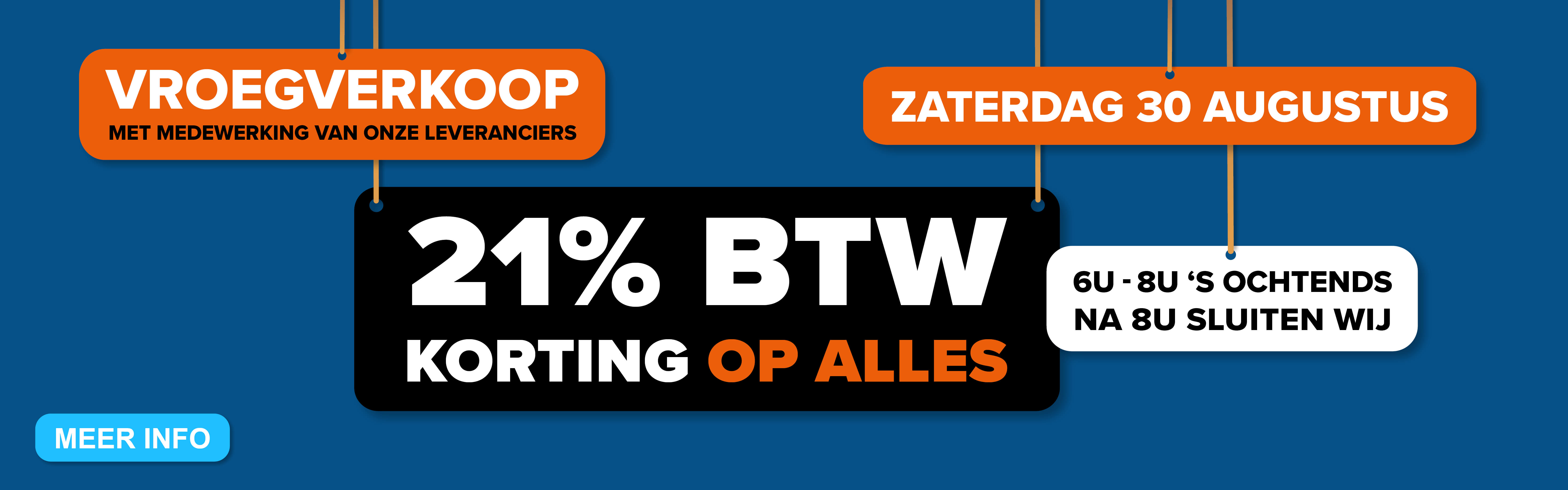 Banner-vroegverkoop
