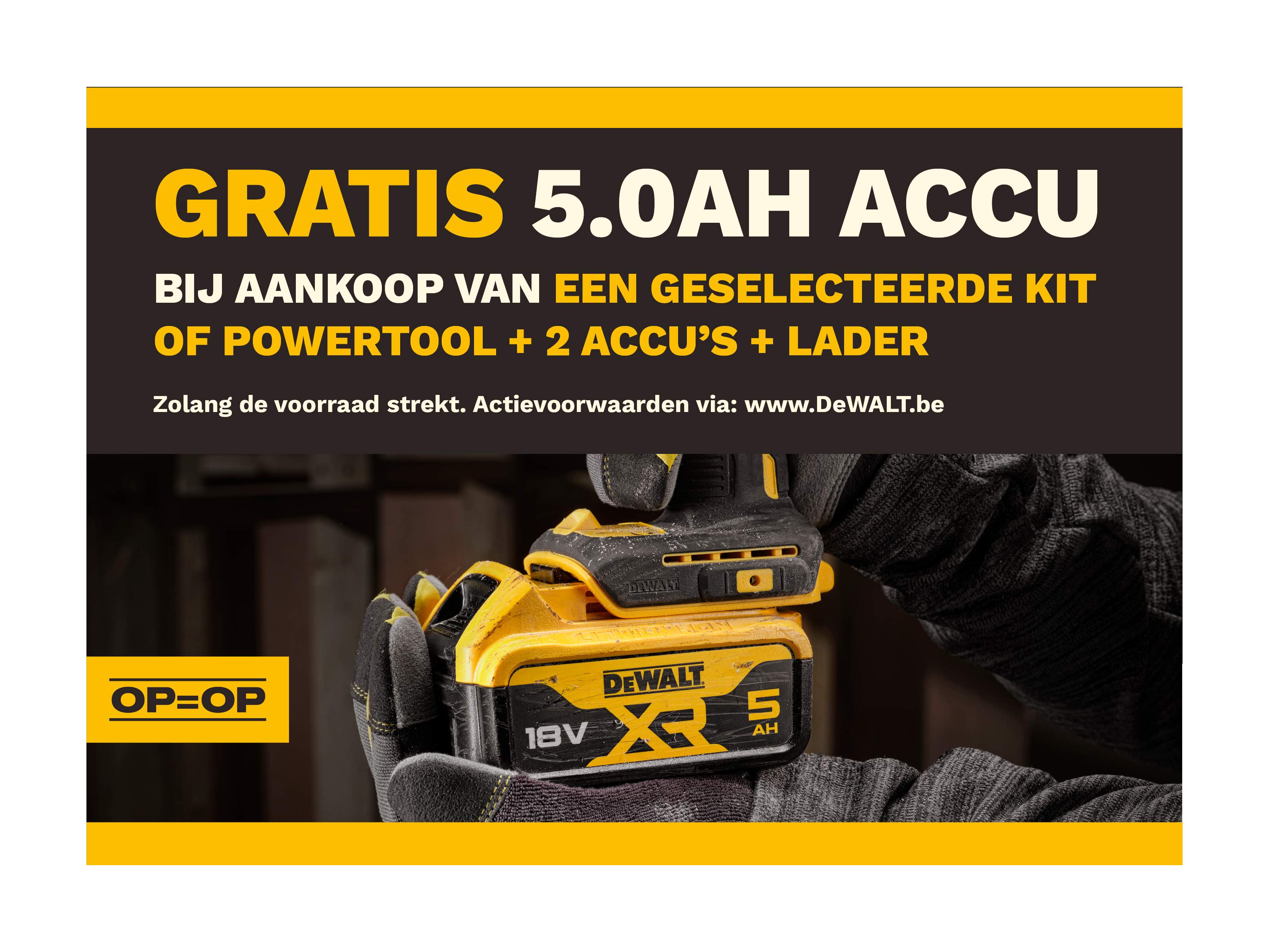 DEWALT Actie 2