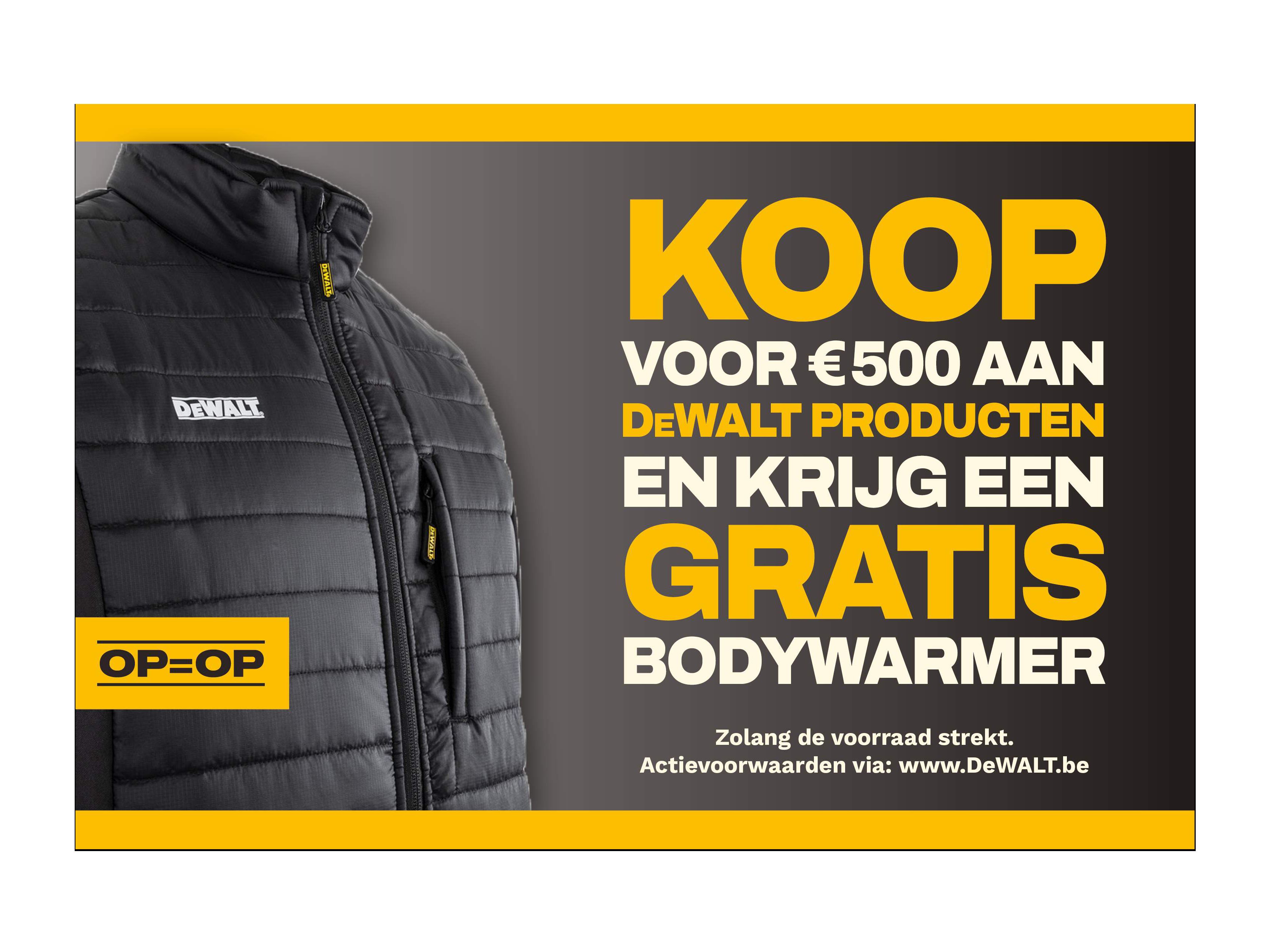 DEWALT Actie 1