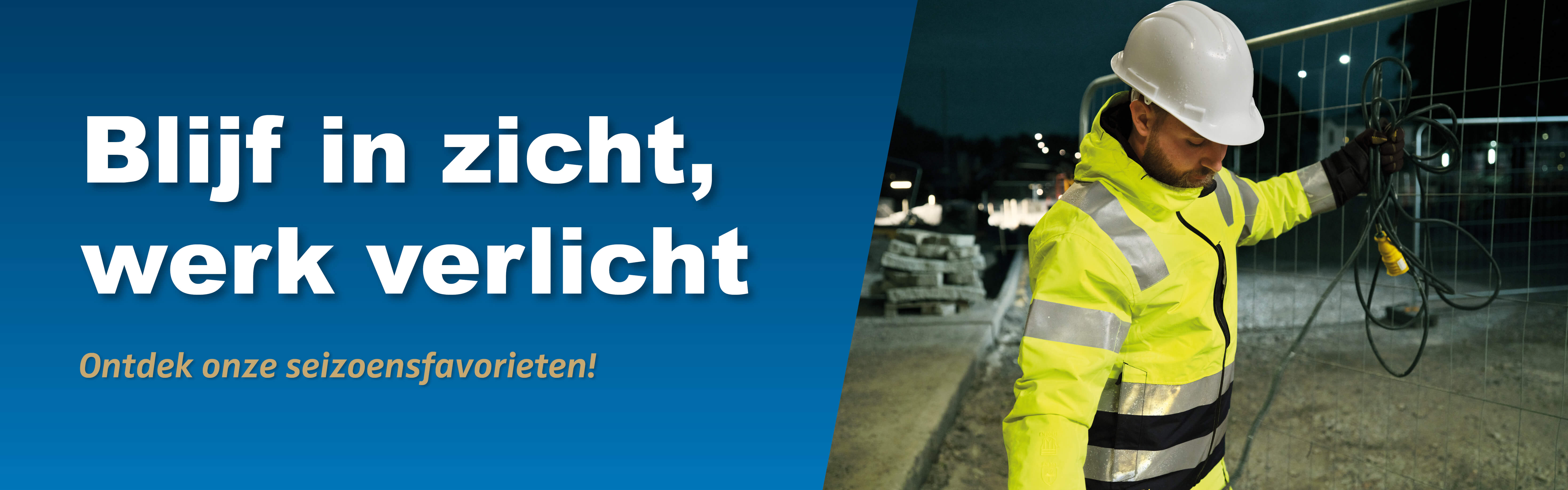 Kwalitatieve verlichting & high visibility werkkledij van Mapeco